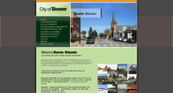 Desktop Screenshot of ci.bloomer.wi.us